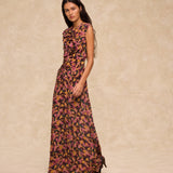 SAACHI | Multi Floral Print Ruffle Dress