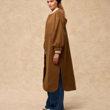 MORGANTI | Brown Wool Blend Coat