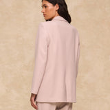 Florence | Tailored Beige Wool-Blend Blazer
