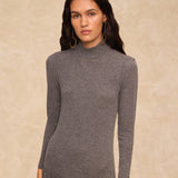 BOBY | Grey Jersey Midi Dress