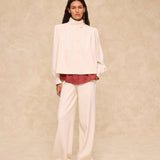 LEMON | Ecru High-Neck Jacket