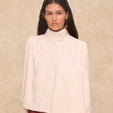 LEMON | Ecru High-Neck Jacket