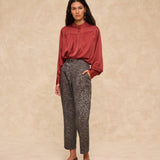 OLIVIA | Leopard Print Trousers