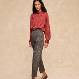 OLIVIA | Leopard Print Trousers
