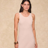 MAR | Beige Textured Maxi Dress