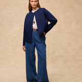 LEVI | Indigo Blue Cotton Jacket