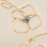DAISY | Gold-Plated Statement Floral Earrings