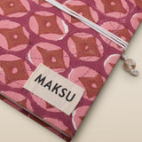 Pink Geo Print Softbound Notebook