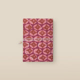 Pink Geo Print Softbound Notebook