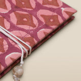 Pink Geo Print Softbound Notebook