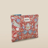 Terracotta Floral Cotton Pencil Case