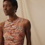DAISY | Gold-Plated Statement Floral Earrings